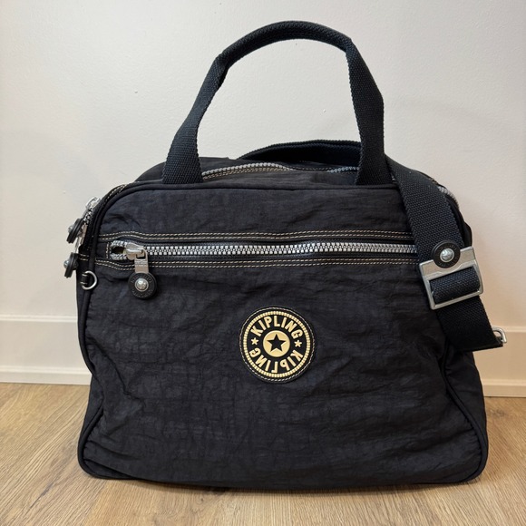 Kipling Travel Duffel Bag Crossbody Carry On Handbag Shoulder Bag Crossbody - Picture 1 of 10